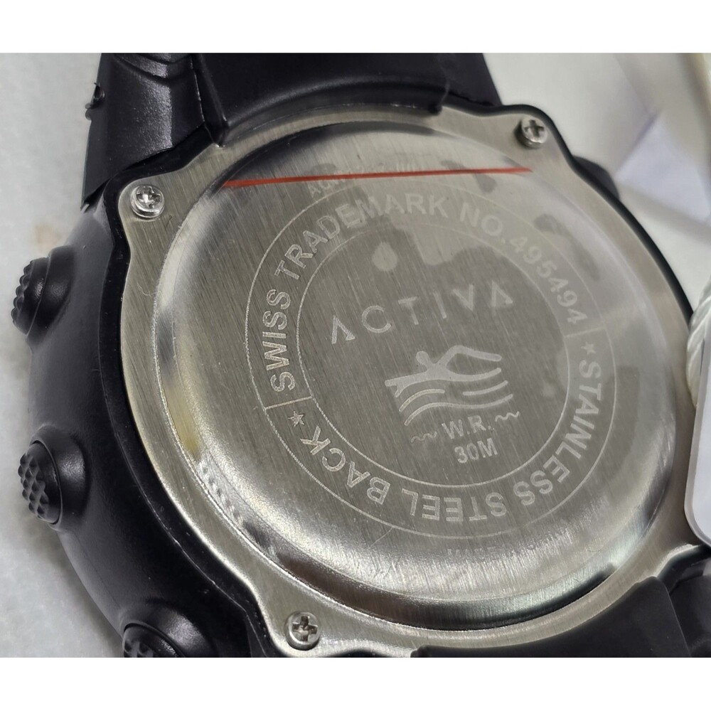 Activa Odyssey X Invicta Men's Digital Watch 53mm All Black ACW1237-001 - Picture 6 of 6